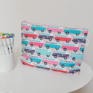 Jumbo Pencil Case - Combi Vans
