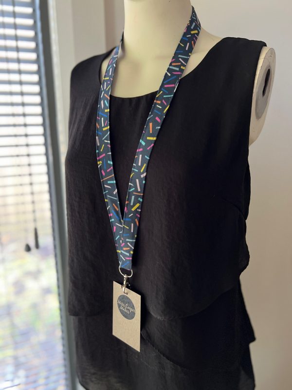 Fabric Lanyard - Sprinkles