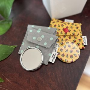 Pocket Mirror and Pouch