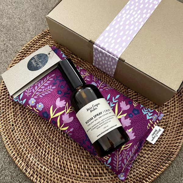 Eye Pillow + Room/Linen Spray 100ml Gift Pack