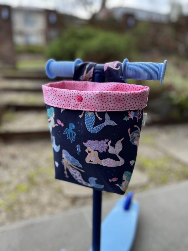 Scooter / Pram / Bike Handle Bar Bag - Mermaid Dreams
