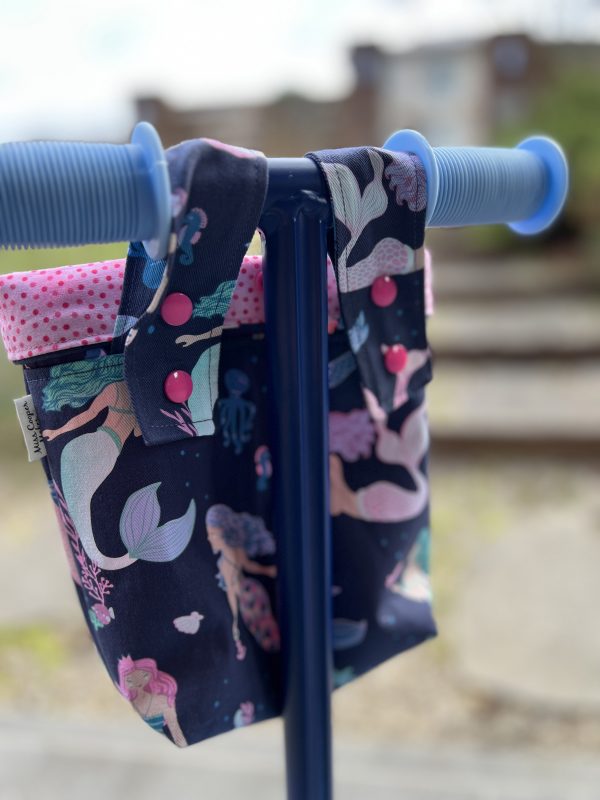 Scooter / Pram / Bike Handle Bar Bag - Mermaid Dreams - Image 4