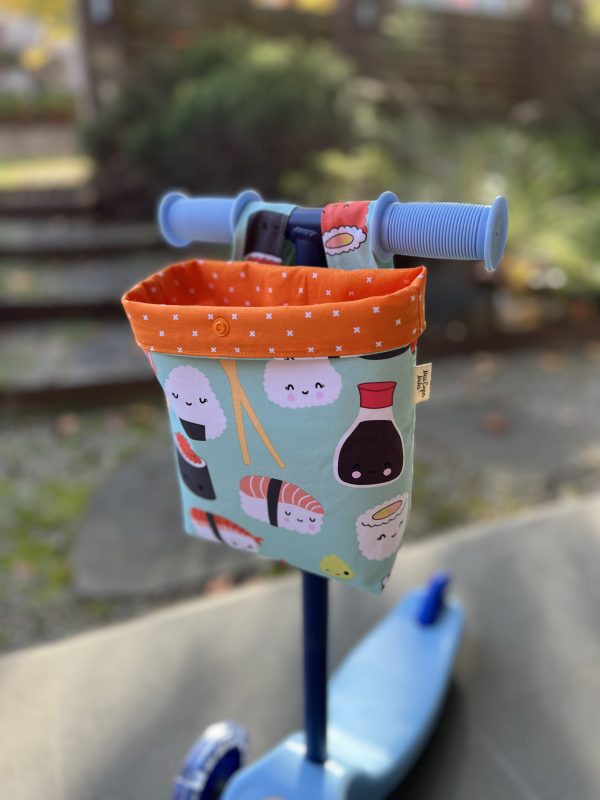 Scooter / Pram / Bike Handle Bar Bag - Sushi Time