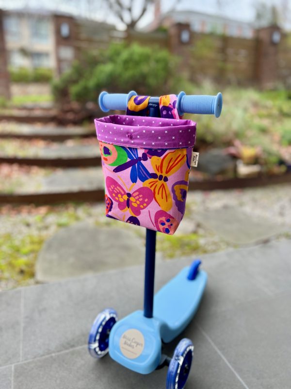 Scooter / Pram / Bike Handle Bar Bag - Butterfly Bliss - Image 6