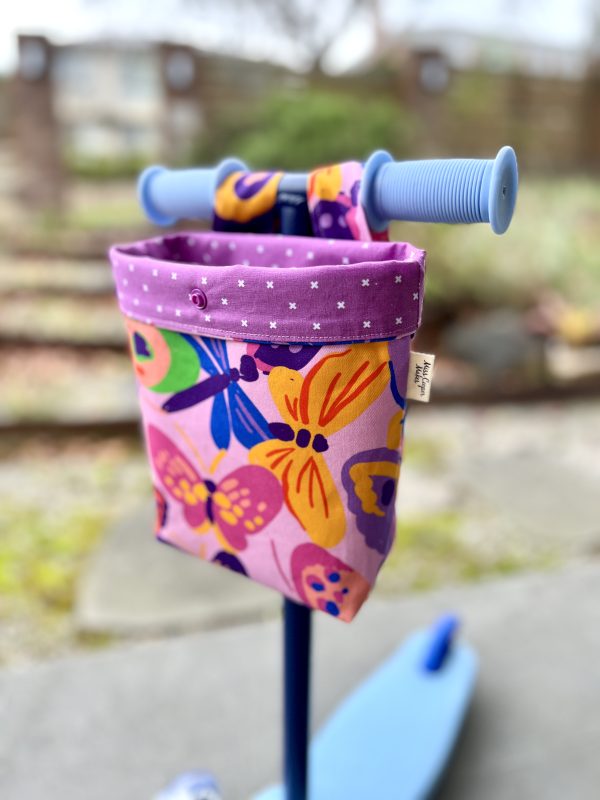 Scooter / Pram / Bike Handle Bar Bag - Butterfly Bliss