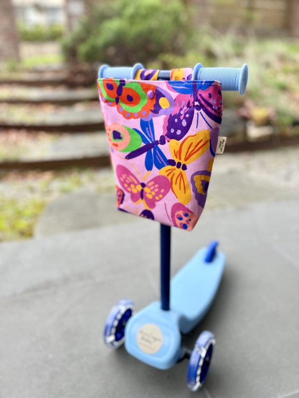 Scooter / Pram / Bike Handle Bar Bag - Butterfly Bliss - Image 4