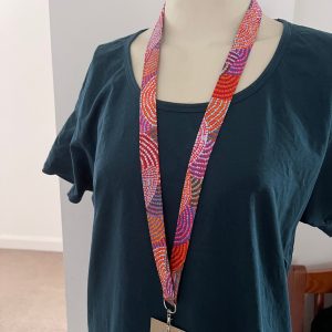 Fabric Lanyard - Bush Potato Dreaming