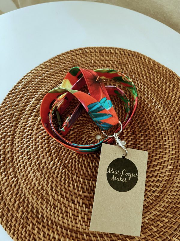 Fabric Lanyard - Tropical Holiday - Image 2