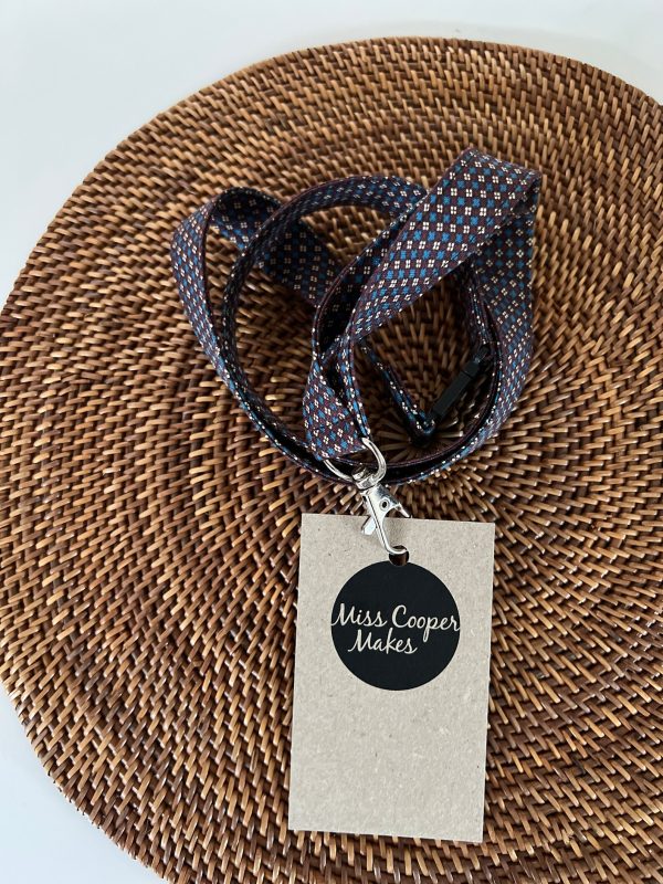 Fabric Lanyard - Preppy Check - Image 2