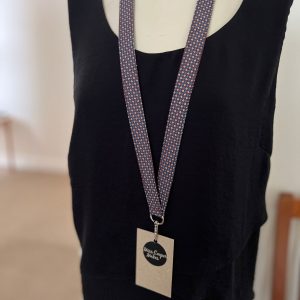 Fabric Lanyard - Preppy Check