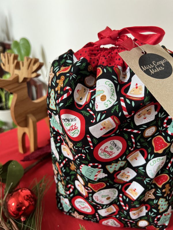 Christmas Gift Bag - Cookies for Santa - Small - Image 3