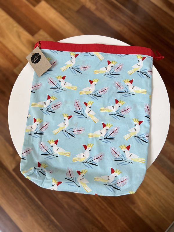 Christmas Gift Bag - Cockatoo - Medium - Image 2