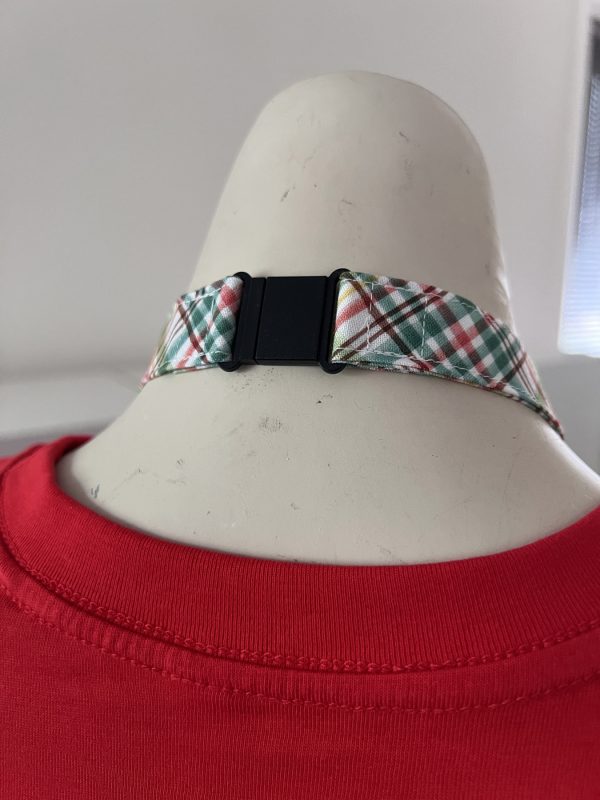 Fabric Lanyard - Christmas Plaid - Image 3