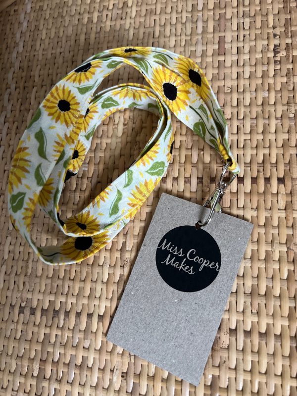 Fabric Lanyard - Sunflower - Image 3