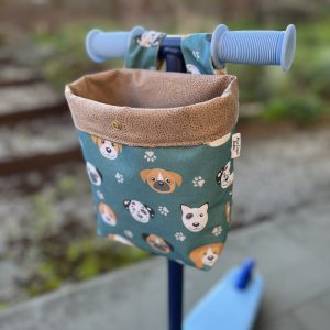 Scooter / Pram / Bike Handle Bar Bag - Puppy Dog Cuties
