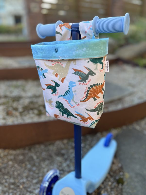 Scooter / Pram / Bike Handle Bar Bag - Dino Roar
