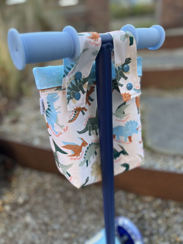 Scooter / Pram / Bike Handle Bar Bag - Dino Roar - Image 3