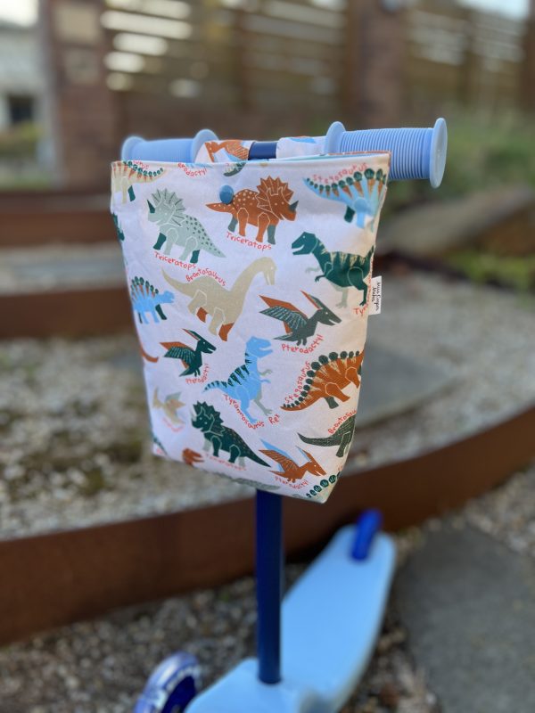 Scooter / Pram / Bike Handle Bar Bag - Dino Roar - Image 4