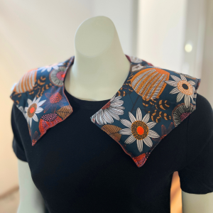 Origami-Inspired Curved Wheat Pack for Neck & Shoulders - Banksia Floral