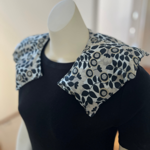 Origami-Inspired Curved Wheat Pack for Neck & Shoulders - Floral Trail